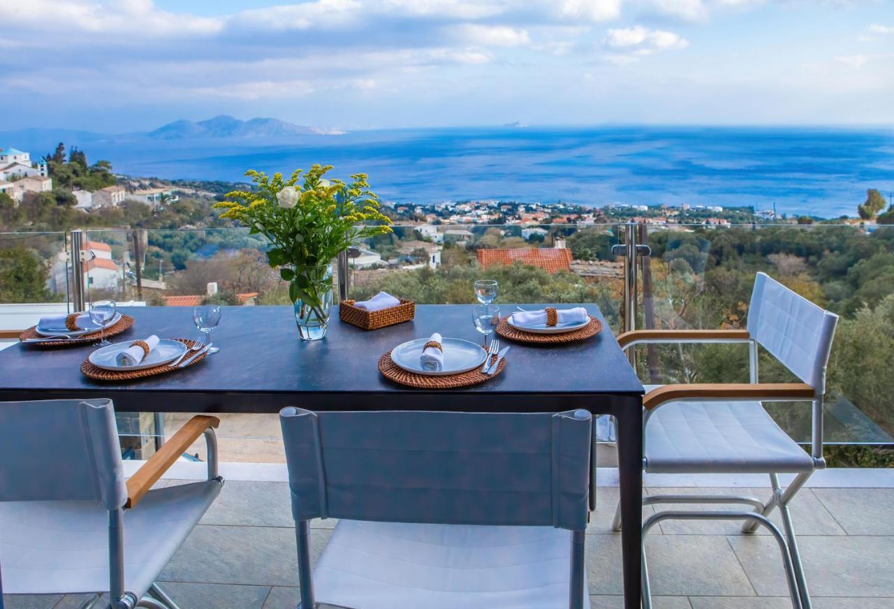 Tsapelas Villas Ágios Kírykos Esterno foto