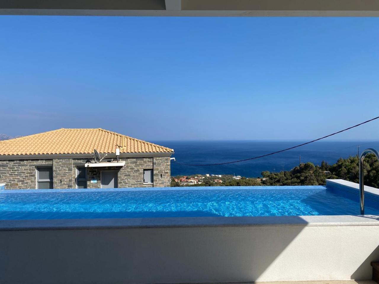 Tsapelas Villas Ágios Kírykos Esterno foto